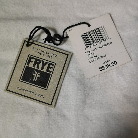 Whiskey/Antique Gold Studded Roxanne Crossbody #249 - Picture 14 of 16